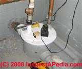 Images of Basement Sewage Pump Tank